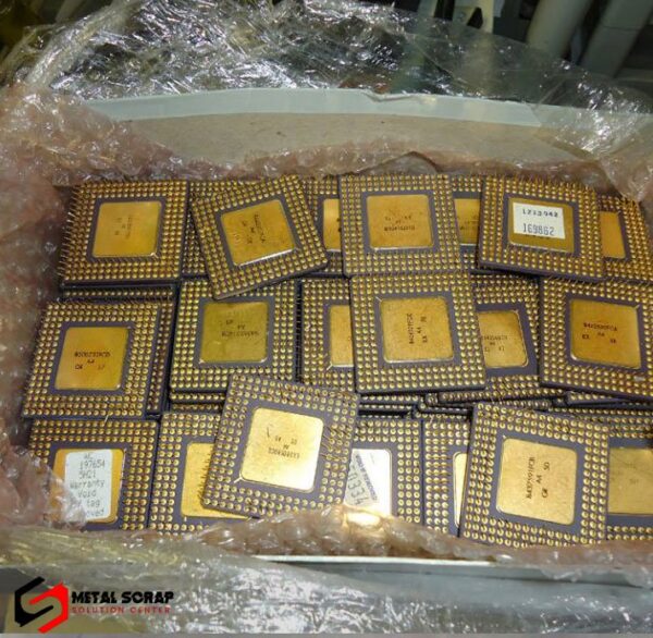 Ceramic CPU scrap (Gold Plated) - Image 6