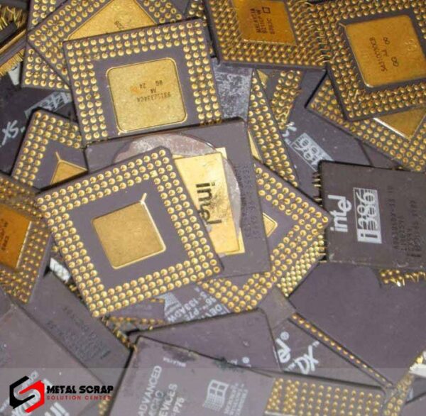 Ceramic CPU scrap (Gold Plated) - Image 5