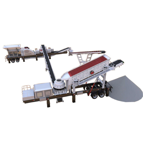 Stone crusher line